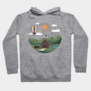 Forest Cabin Hoodie